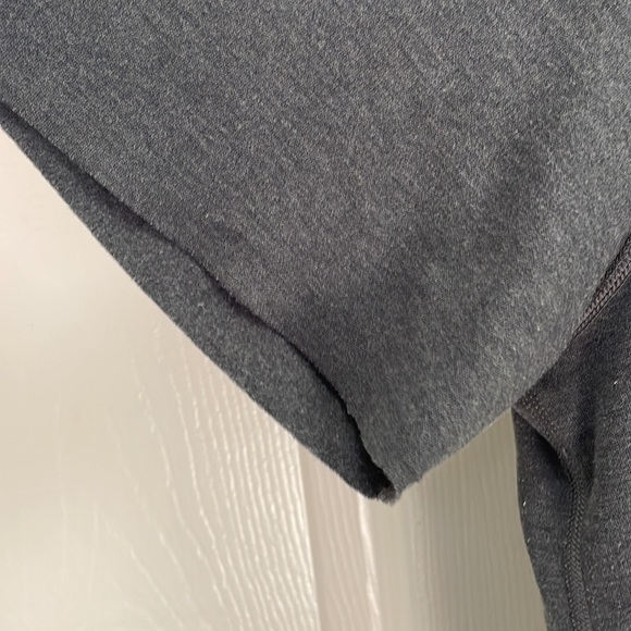 Kit and Ace - Loose Baggy Zip Pocket Oversized Shirt - Grey - Large - Picture 7 of 15